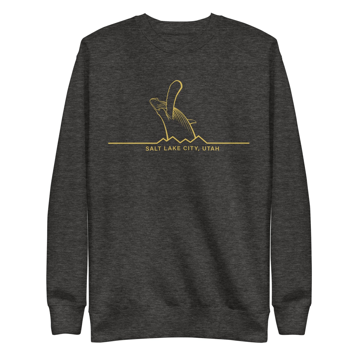 Salt Lake Whale: Unisex Premium Sweatshirt