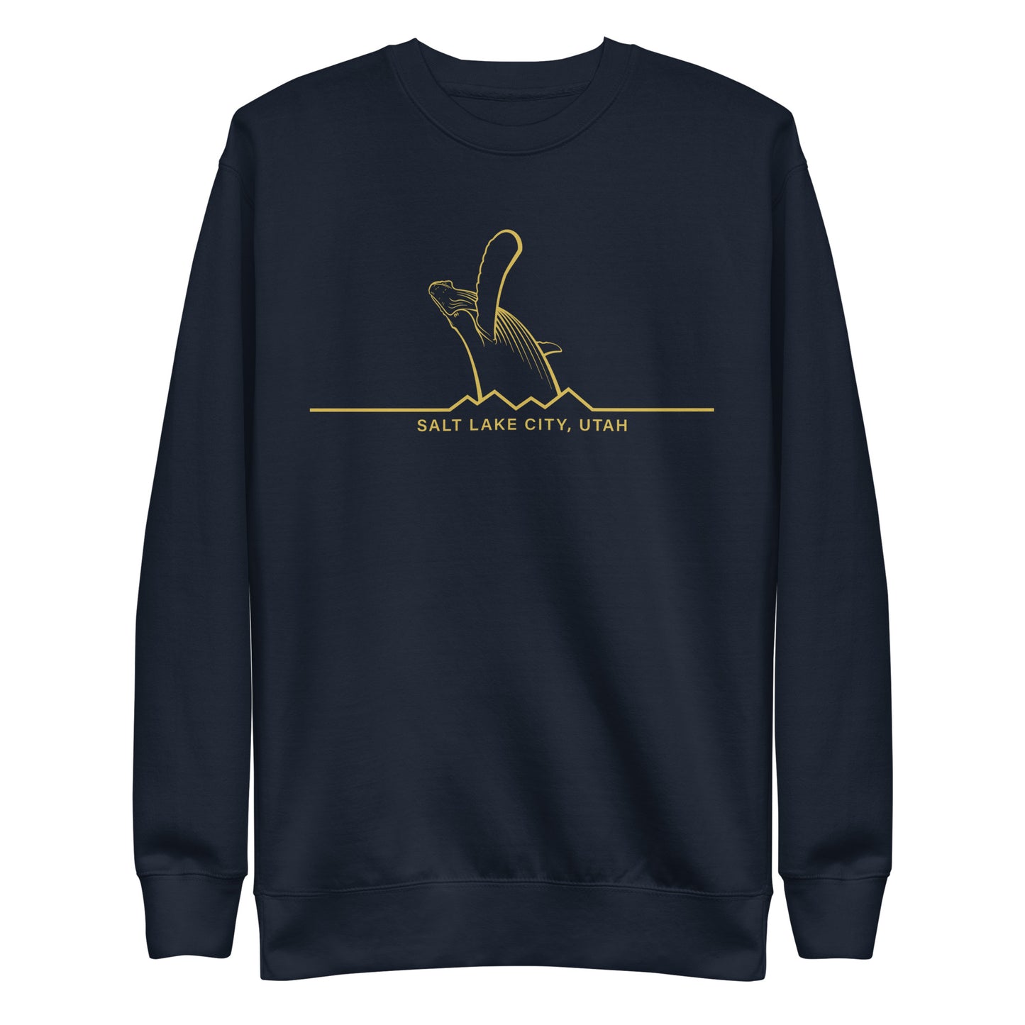 Salt Lake Whale: Unisex Premium Sweatshirt