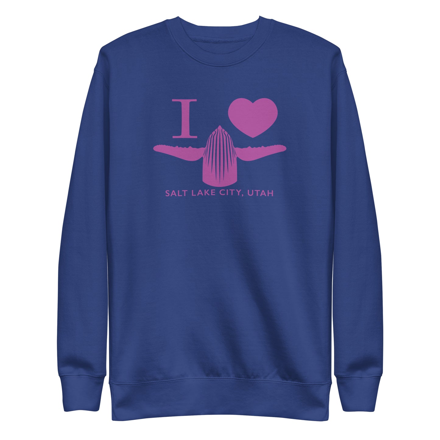 I HEART WHALE: Sweatshirt